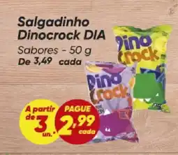 Dia Salgadinho Dinocrock DIA oferta