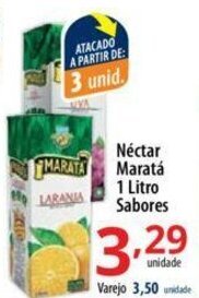 Akki Atacadista Nectar Marata 1L Sabores oferta