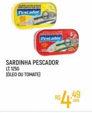 Sardinha Pescador 125g