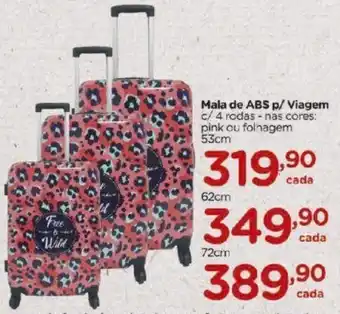 Carrefour Mala de ABS p/ Viagem 72cm oferta