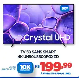 DB Supermercados Tv 50 sams smart 4K UN50U8600FGXZD oferta