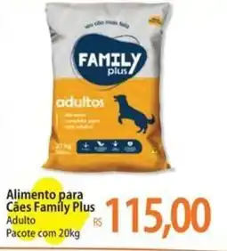 Atacadão Alimento para Cães Family Plus Adulto Pacote oferta