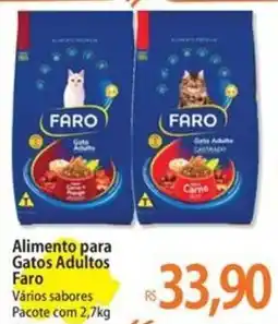 Atacadão Alimento para Gatos Adultos Faro oferta