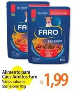 Atacadão Alimento para Cães Adultos Faro Vários sabores Sachê oferta