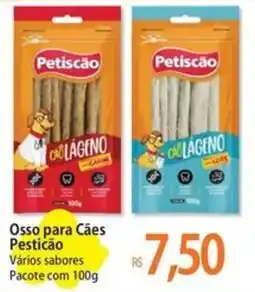 Atacadão Osso para Cães Pesticão Vários sabores Pacote oferta