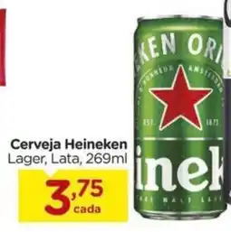 Carrefour Cerveja Heineken Lager, Lata, oferta