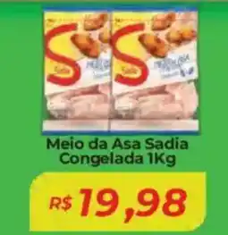 Mart Minas Meio da Asa Sadia Congelada oferta