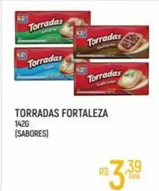 Supermercado Guará Torradas Fortaleza 142g oferta