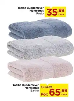Carrefour Toalha Buddemeyer Montserrat Rosto oferta