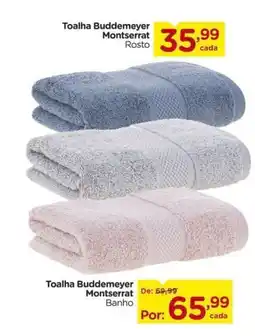 Carrefour Toalha Buddemeyer Montserrat Banho oferta
