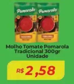 Mart Minas Molho Tomate Pomarola Tradicional Unidade oferta