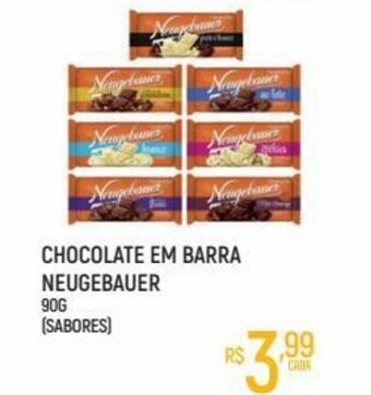 Supermercado Guará Chocolate em Barra Neugebauer 90g oferta