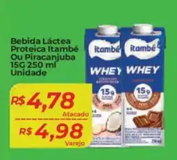 Mart Minas Bebida Láctea Proteica Itambé Ou Piracanjuba 15G Unidade oferta