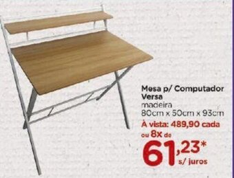 Carrefour Mesa p/ Computador Versa oferta