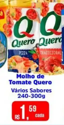 Supermercados Mateus Molho de Tomate Quero oferta