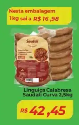 Mart Minas Linguiça Calabresa Saudali Curva oferta