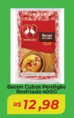 Mart Minas Bacon Cubos Perdigão Resfriado oferta