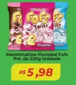 Mart Minas Marshmallow Florestal Fofs Pct. Unidade oferta