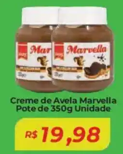 Mart Minas Creme de Avela Marvella Pote Unidade oferta