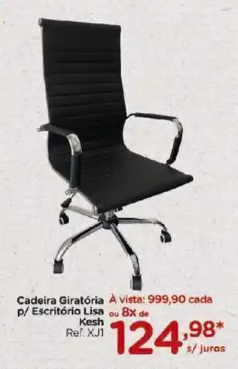 Carrefour Cadeira Giratoria p/ Escritorio Lisa Kesh oferta