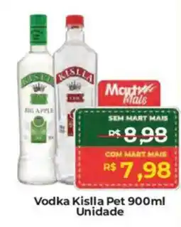 Mart Minas Vodka Kislla Pet Unidade oferta