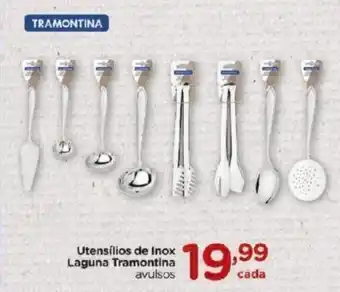 Carrefour Utensillos de Inox Laguna Tramontina oferta
