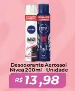 Mart Minas Desodorante Aerossol Nivea Unidade oferta