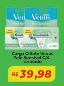 Mart Minas Carga Gillete Venus Pele Sensível oferta