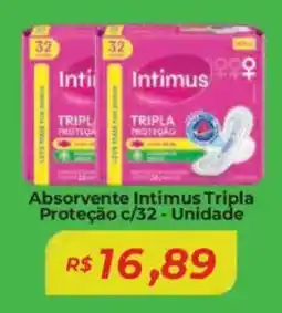 Mart Minas Absorvente Intimus Tripla Proteção oferta