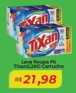 Mart Minas Lava Roupa Pó Tixan Cartucho oferta