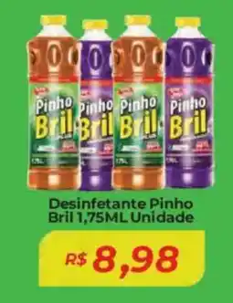 Mart Minas Desinfetante Pinho Bril Unidade oferta