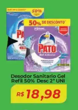 Mart Minas Desodor Sanitario Gel Refil 50% Desc 2° UNI oferta