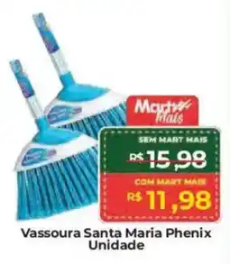 Mart Minas Vassoura Santa Maria Phenix Unidade oferta
