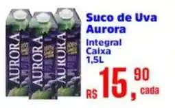 Supermercados Mateus Suco de Uva Aurora oferta