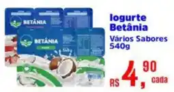 Supermercados Mateus logurte Betânia Vários Sabores oferta