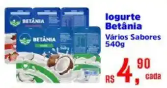Supermercados Mateus logurte Betânia Vários Sabores oferta