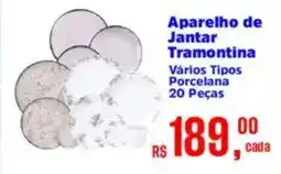 Supermercados Mateus Aparelho de Jantar Tramontina oferta