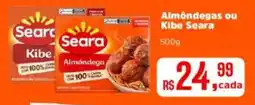 Supermercados Mateus Almôndegas ou Kibe Seara oferta