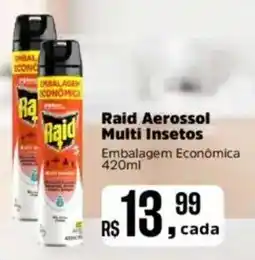 Supermercados Mateus Raid Aerossol Multi Insetos oferta