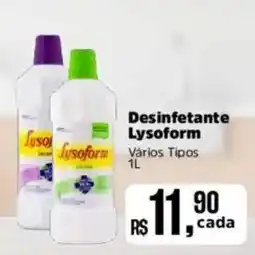 Supermercados Mateus Desinfetante Lysoform oferta