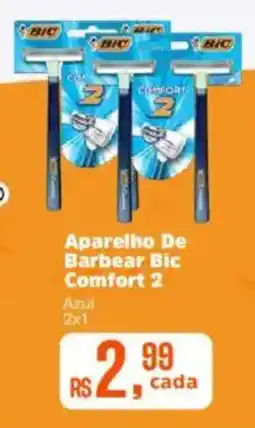 Supermercados Mateus Aparelho De Barbear Bic Comfort 2 oferta