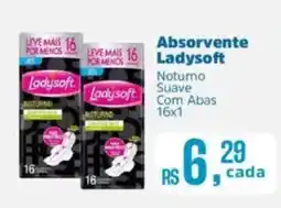 Supermercados Mateus Absorvente Ladysoft oferta