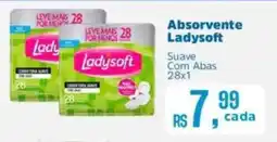 Supermercados Mateus Absorvente Ladysoft oferta