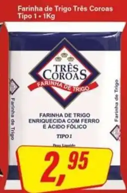 Rede Supermarket Farinha de Trigo Três Coroas Tipo 1 oferta