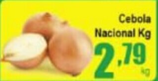 Higa's Supermercado Cebola Nacional 1kg oferta