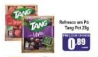 Higa's Supermercado Refresco em po Tang pct 25g oferta
