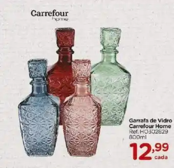 Carrefour Garrafa de Vidro Carrefour Home 800ml oferta