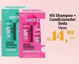 Supermercados Mateus Kit Shampoo + Condicionador Seda Tipos oferta