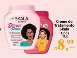 Supermercados Mateus Creme de Tratamento Skala Tipos oferta