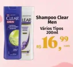 Supermercados Mateus Shampoo Clear Men oferta